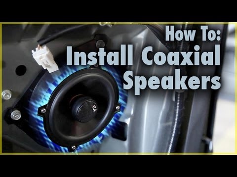 how to remove scion tc door speakers
