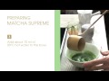 Preparing Japanese Matcha Supreme