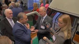 Министр энергетики РБ В.Потупчик посетил стенд Sky Way!