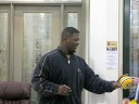 Former Packer LeRoy Butler visits Menards