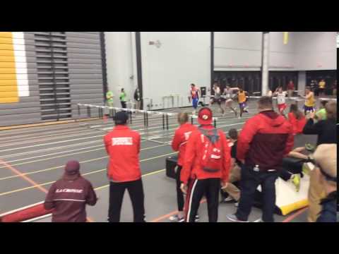 Dan Arnold wins 60-Hurdles at Indoor WIAC Championships thumbnail