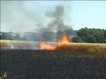 Flächenbrand bei Hetzerath Flächenbrand bei Hetzerath