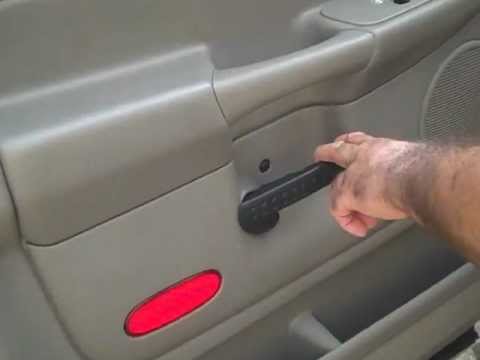 Dodge Ram 1500 Front Door Speaker Removal 2002 2005