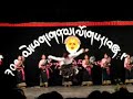 traditional tibetan dance at the tibetan institute for performing arts (tipa) mcleod ganj, india