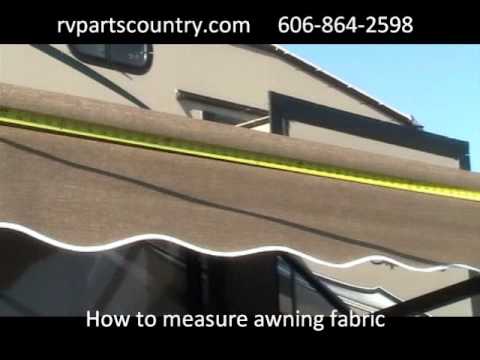 how to measure rv windows