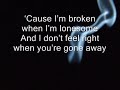Seether - Broken - WITH LYRICS!