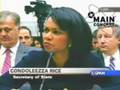 Ron Paul confronts Condie Rice