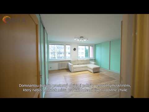 Video Světlý byt 4+1 s výbornou dostupností do Prahy – Jílové u Prahy