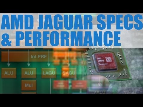 AMD Jaguar CPU Final Specs Revealed & Benchmark & Performance - CPU of PS4 and Xbox One