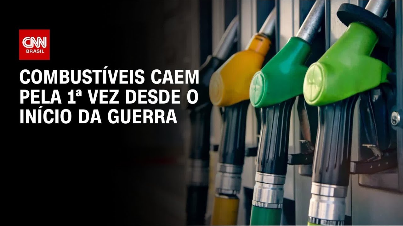 ANP: Diesel e gasolina caem na semana pela 1ª vez desde início da guerra | AGORA CNN