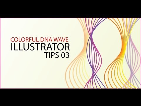 how to draw dna in illustrator