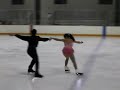 Rebekah and Joel Juvenile Pairs - Fire and Ice 5-16-08