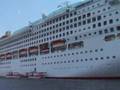 P&O cruise ship Oceana in Guernsey 25/7/08