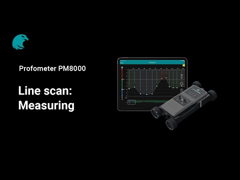 Measuring Line Scan | Profometer PM8000