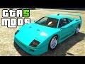 1987 Ferrari F40 1.1.2 para GTA 5 vídeo 19