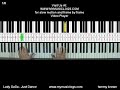 Just Dance - Piano - Tutorial