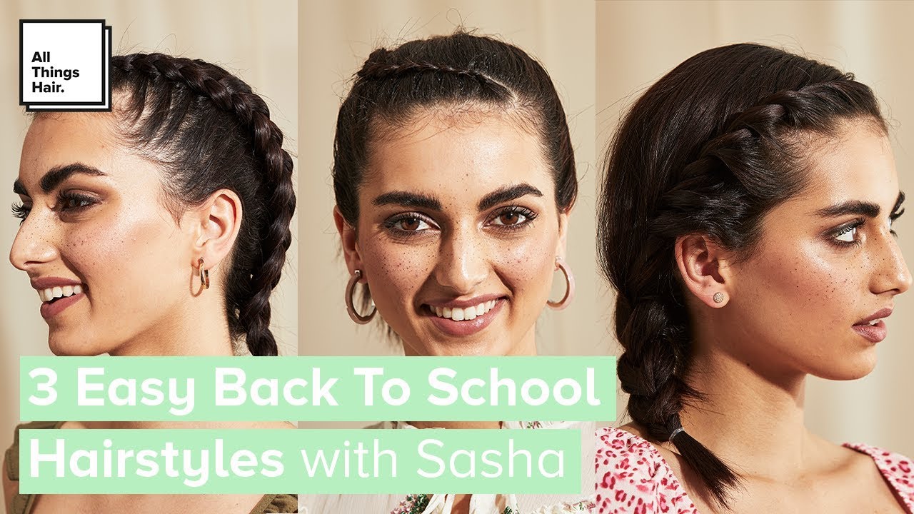 42 Cute And Easy Hairstyles For School You Can Do Yourself