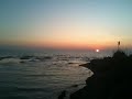 Sunset by the river