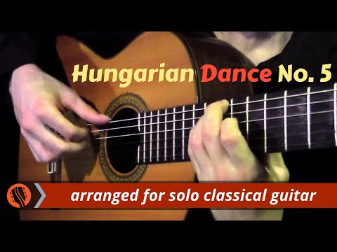 Hungarian Dance No. 5 by J. Brahms (classical guitar arrangement by Emre Sabuncuoğlu)