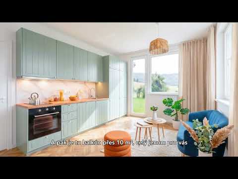 Video Prodej byt 1+kk 34m2 + balkon 10 m²