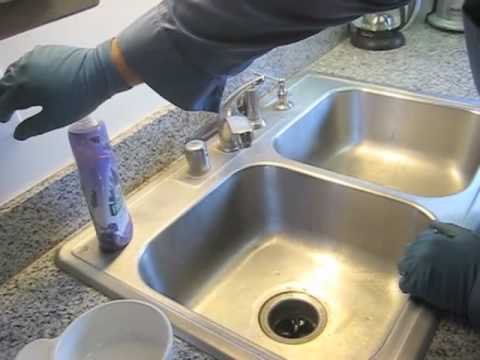 how to get rid of awful smell in sink