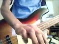 Taking Back Sunday - Timberwolves At New Jersey (bass cover)