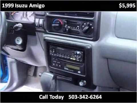 1999 Isuzu Amigo Used Cars Portland OR
