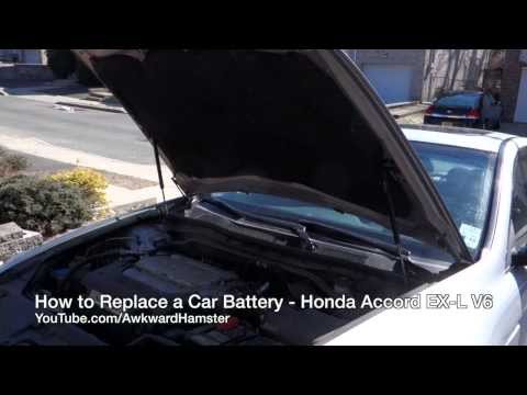 How to Replace a Car Battery – Honda Accord EX-L V6