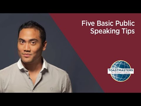 speaking - Check out five time-tested Toastmasters tips that will help you master a topic and present it well. Following these tips will ensure your next speech goes sm...