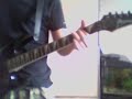 me playing 8th commandment by sonata arctica on guitar screen 4