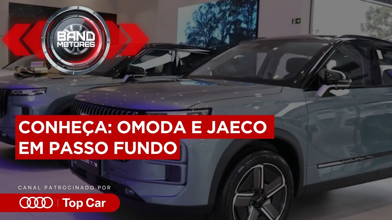 Conheça os carros elétricos da Omoda e Jaeco em Passo Fundo | Band Motores