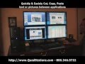 QuadStation 4 - Multi-Monitor Computer System - up to 10 displays on a single PC
