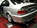 Eisenmann Race Exhaust (76mm) for E46 with Supersprint Headers and Metallic Cats. Dyno Result - 187.5hp/174.5tq at the wheels