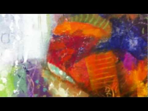 Abstract painting by Zaman Jassim 3 زمان جاسم