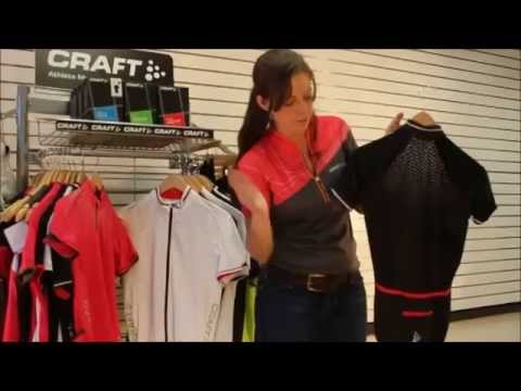 Видео о Веломайка Craft PB GLOW JERSEY M blue