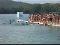 Dinar popular Banyoles rera travessia del llac natació 21-09-2008