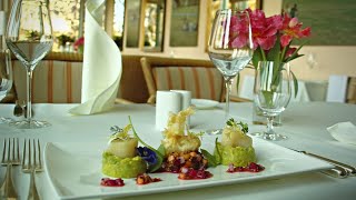 Variationen von der Jakobsmuschel mit Guacamole und fruchtiger Vinaigrette