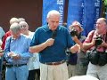 Fred Thompson speaks at the Iowa State Fair