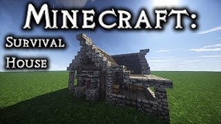 Minecraft Simple Survival House Tutorial