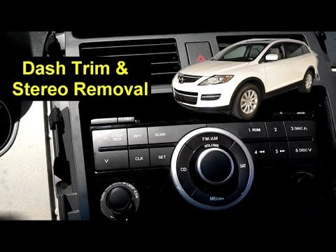 Mazda CX-9 Stereo Removal, Replacement – Auto Repair Series