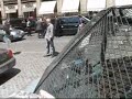 bush car failure in rome  / guasto macchina bush a roma