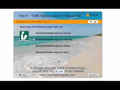 how to study for permit test fl