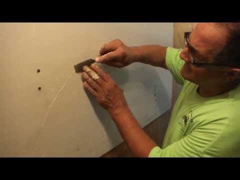 how to patch small holes in drywall