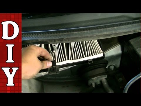 How to Remove and Replace a Cabin Air Filter   Audi VW A6 A4 Passat