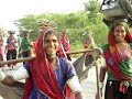 India roads - colorfull women India roads - colorfull women