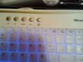 Teclado luminoso azul marca Trust