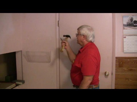 fix - To fix a door that's stuck above the knob, Don Spencer shows an easy way to adjust or tweak the top hinge. It takes only a moment for the door to work perfec...