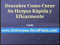 Tratamiento del Herpes - Curar herpes genital