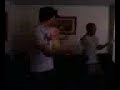 Pro wrestlers Wii dancing
