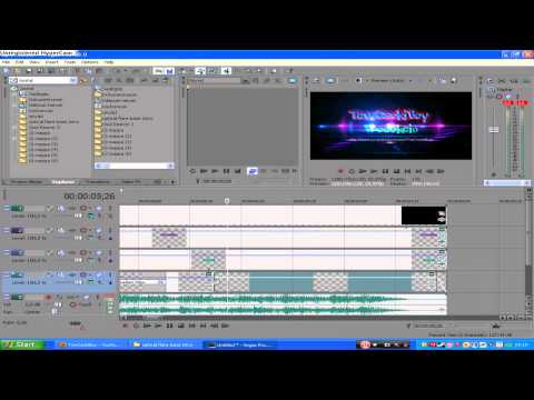 Sony Vegas Pro 10 Intro készítése Tcw Módra